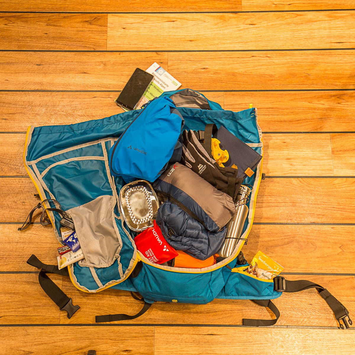 Die richtige Packweise zahlt sich aus. Foto: DAV/Franz Güntner